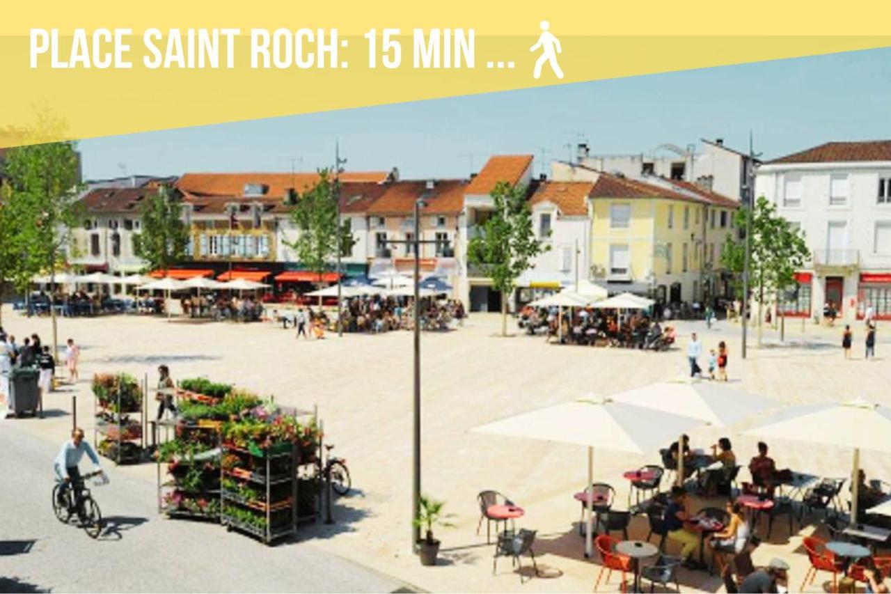 Maison Proche Centre * Wifi * Parking Devant * Mont-de-Marsan Luaran gambar